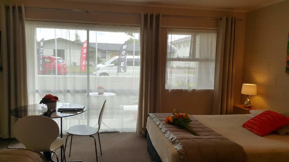 Six On Union Motel Rotorua Exteriör bild
